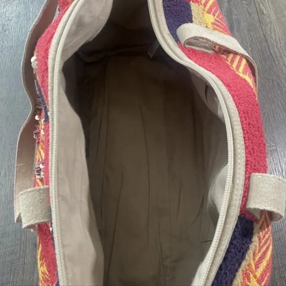 🍁Free People suede boho travel bag - Picture 7 of 10